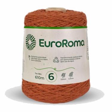 Imagem de Barbante Euroroma Colorido N06 600g Eurofios, 0710-TELHA