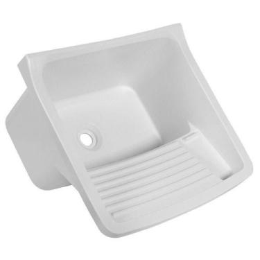 Imagem de Tanque Plástico Astra para Lavar Roupa 58x52x32cm 40 Litros