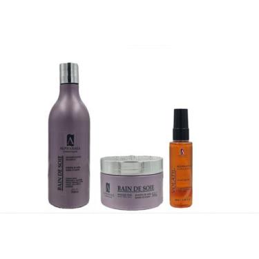 Imagem de AlphaHall Bain de Soie Shampoo e Máscara e Sérum Volátil