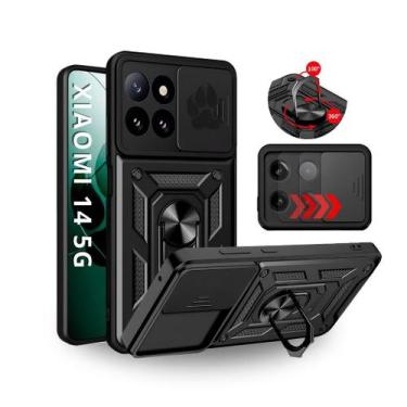 Imagem de Capa Capinha Armor Anti Choque Ring P/ Xiaomi Mi 14 5g - Champions Rox