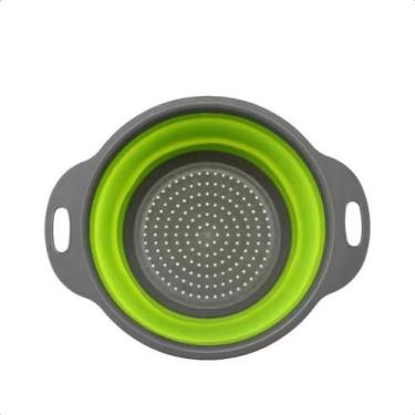 Imagem de Escorredor Flexivel Silicone Verdura Massas Macarrão Vapor - Carisma