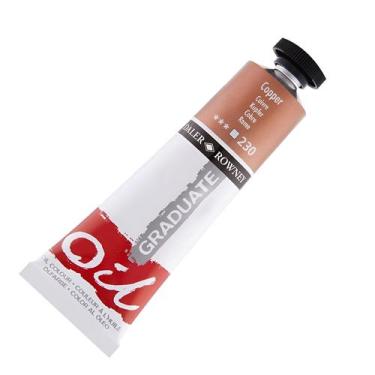 Imagem de Tinta oleo graduate 38ml daler & rowney escolha a cor, 230 - COPPER