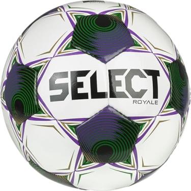 Imagem de SELECT Bola de futebol Royale, branco/roxo/verde V25, tamanho 5