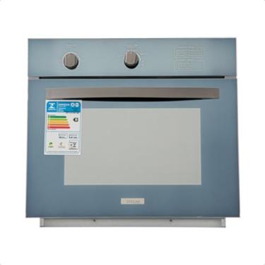 Imagem de Forno à Gás de Embutir Stelar 46 litros Topázio Espelhado 220v