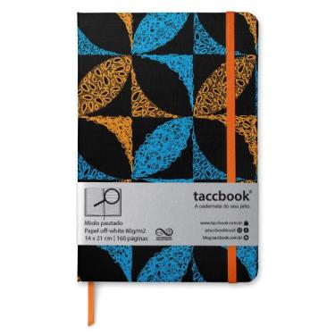 Imagem de Caderno Pautado taccbook Optical Azul 14x21 Ríg.