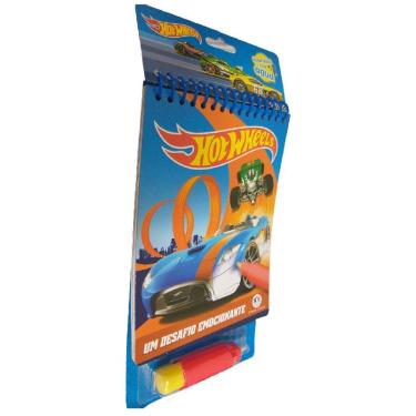 Imagem de Livro Colorindo Com Água Aqua Book Hot Wheels
