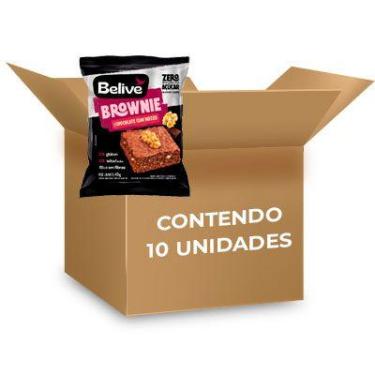 Imagem de Brownie Chocolate com Nozes Zero Glúten, Zero Leite, Zero Açúcar Beliv