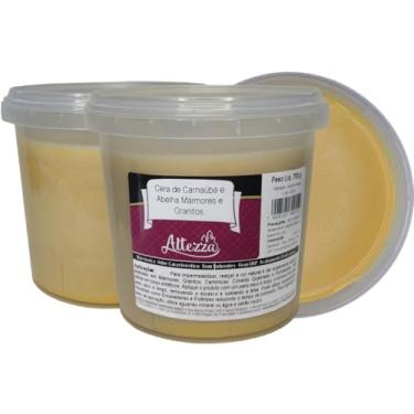 Imagem de Cera Pasta Com Carnaúba Altezza Incolor 700g (Rende 900ml) Para Mármore, Granito, Pisos, Móveis