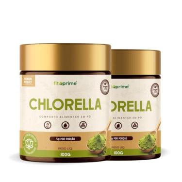 Imagem de Kit 2x Chlorella 100% Pura em Pó 100g