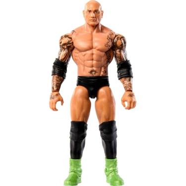 Imagem de Mattel WWE Batista Action Figure, Main Event Series #152 6-inch Collectible with 10 Articulation Points & Life-Like Look