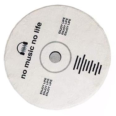 Imagem de Tapete Absorvente R CD Disk Design Slip Grosso Macio ImitaçãO Casa Tapete de Banheiro Tipo 2 100x100cm O Banho é Projetado de Alta Velocidade Ensu Pés Quentes e Absorventes