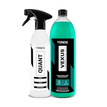 Imagem de Kit Limpeza Automotiva Vexus 1,5l Limpador De Rodas e Motor + Quant 500ml Borrifador Vonixx