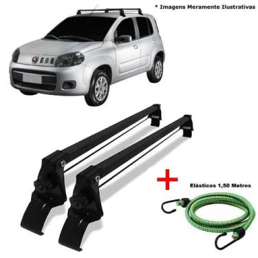 Imagem de Rack Teto Fiat Uno Vivace 4Pts 11 A 2017 E 1 Elastico Corda - Vhip