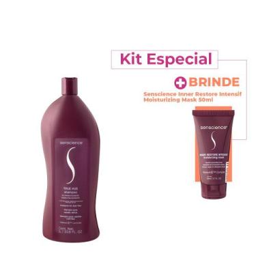 Imagem de Kit Senscience True Hue Shampoo sem Sulfato Litro e Inner Restore Inte