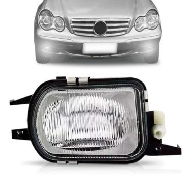 Imagem de Farol milha auxiliar mercedes c180 2000 2001 2002 lente raiada - SP AC