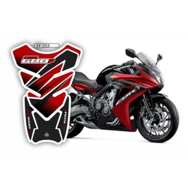 Imagem de Adesivo Protetor De Tanque Moto Cbr 600 F Resinado H553 - Resitank