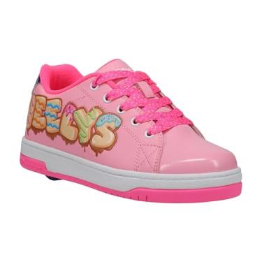 Imagem de HEELYS Tênis feminino dividido, Rosa/azul, 18
