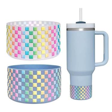 Imagem de Bota Protetora de Silicone para Garrafa Stanley Quencher 1.2L e IceFlo