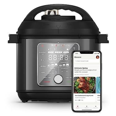 Imagem de Instant Pot Pro Plus Wi-Fi Smart 10 Em 1, Panela De Pressão, Panela Elétrica, Panela De Arroz, Vaporizador, Frigideira, Iogurteira, Aquecedor, Panela De Conservas, Sous Vide, Inclui Aplicativo Com M