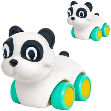 Imagem de Carrinho Panda De Brinquedo em Vinil Para Bebes Para Água - Puff Toys