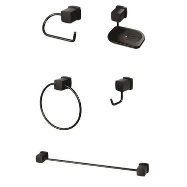 Imagem de Kit Acessórios para Banheiro Block 38 - Meber Metais