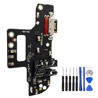 Imagem de UPONEW Para Motorola Moto G Stylus 4G 2023 Porta de carregamento Dock Connector Board Flex Peça de substituição com 11 ferramentas de abertura