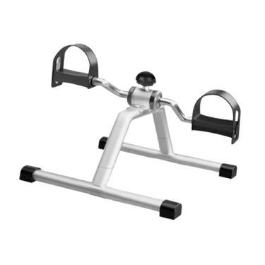Imagem de UGPLM Pedal Exerciser Sitting Down Cardio Step Machine Máquina de uso de bicicleta de piso e braço do braço Ciclo de exercício para treinamento de pernas