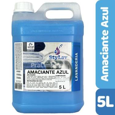 Imagem de Amaciante Azul para Roupas  Fragrância DownGQ  5 Litros - Brilho Xike