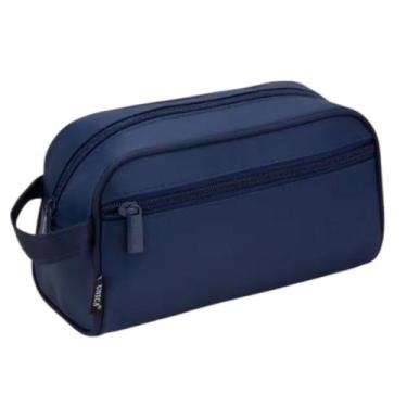 Imagem de Necessaire Masculina de Nylon 22x10x13  - Unica, Azul