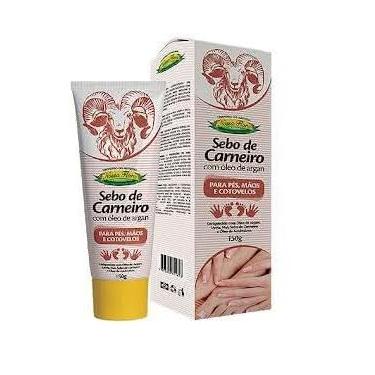 Imagem de Kit 4 Sebo de Carneiro Creme para Pés e Cotovelos 150g Nossa flora