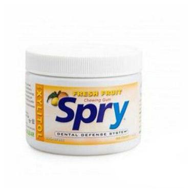 Imagem de Chiclete Spry Fresh Fruit - 100 Unidades (Pacote com 4)