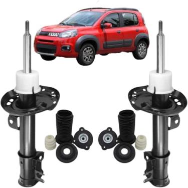 Imagem de Amortecedores Dianteiro Nakata Uno Attractive/Sporting/Vivace/Way 2010 a 2016 + Kit Axios