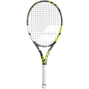 Imagem de Raquete de Tênis Babolat Pure Aero Junior 26 Rafael Nadal Cinza Amarelo