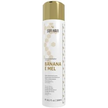 Imagem de Shampoo Banana e Mel 300ml - Limpeza Suave e Nutrição Intensa para Cabelos Saudáveis | Sofi Hair