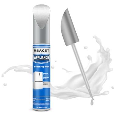 Imagem de RSACET DH81-13135A Tinta de retoque para aparelho branco glaciar compatível com Samsung Exact Match para geladeiras, lavadoras, secadoras, máquinas de lavar louça, forno de microondas e outros
