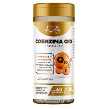Imagem de Nutraceutical Coenzima Q10 + Vitamina E - 60 Caps - Mix Nutri-Unissex