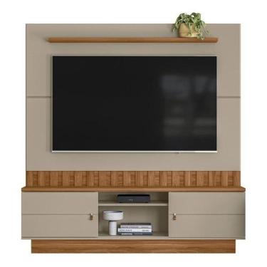 Imagem de Estante Home Florianópolis 175cm para TV até 70 - Mobler, GRIGIO FOSCO