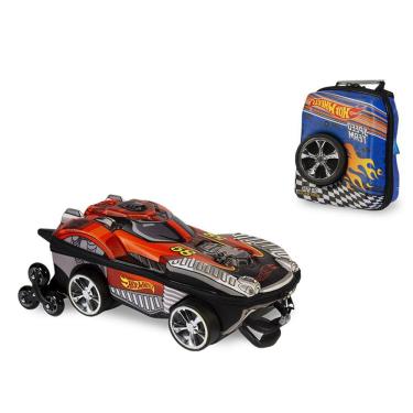 Imagem de Mochila Escolar 3D Carros Hot Wheels Dune Com Lancheira 2020