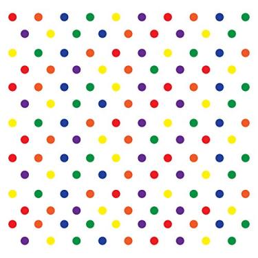Imagem de Adesivo de Parede Bolinhas Cores Vivas 144un