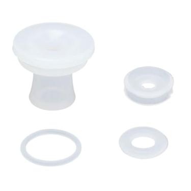 Imagem de 20SET Universal Panela de Pressão Elétrica Anel de Vedação Eixo de Posicionamento da Válvula Flutuante Junta Kit de Vedação de Borracha - 4 Pcs