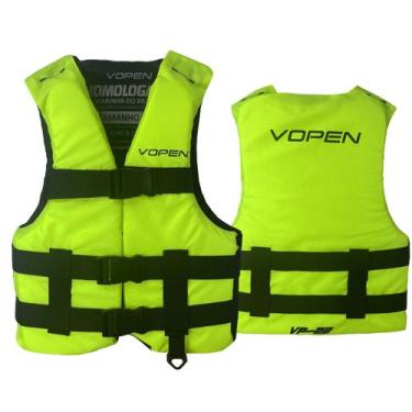 Imagem de Colete Salva Vidas Homologado Nylon VP22 - Vopen, Verde, G1