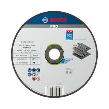 Imagem de Bosch Disco de Corte PRO StainlessSteel&Metal 180x1,6mm Reto