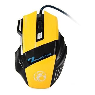 Imagem de MOUSE GAMMER STORME TAURUS  USB 3200DPI Amarelo