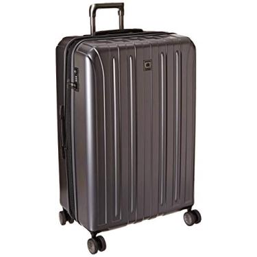 Imagem de DELSEY Paris Mala expansível de titânio com rodas giratórias, Grafite, Checked-Large 29 Inch, Mala de titânio expansível com rodas giratórias