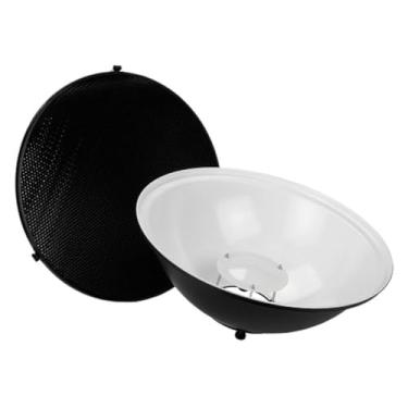 Imagem de Fotodiox Kit Pro Beauty Dish de 45,7 cm com grade de favo de mel e anel de velocidade para Bowens Gemini Standard, R, RX Strobe e mais