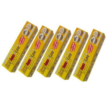 Imagem de Papel Antiaderente Dover Roll Assa + Leve 3m x 30cm Kit C/ 5