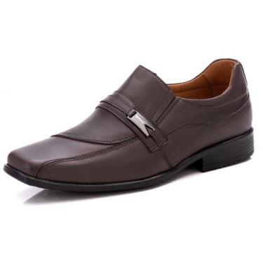 Imagem de Sapato Masculino Social Comfort Café Couro DIfranca - 022 - Ranster, 4