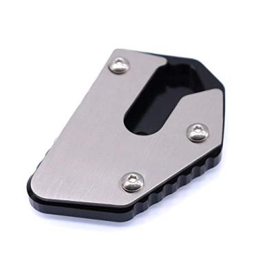 Imagem de Acc-Creativity Suporte para pé de motocicleta com ampliador lateral para placa de extensão compatível com SUZUKI V-STROM650 650XT DL650