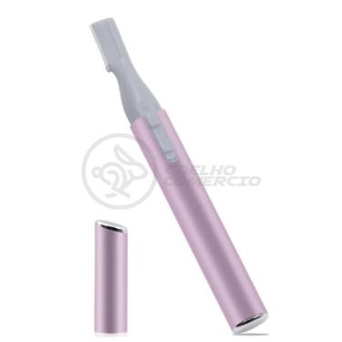 Imagem de Mini Aparador Depilador Elétrico Remover Pelos Lmf-1102 Rosa