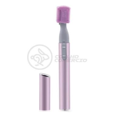 Imagem de Mini Aparador Depilador Elétrico Remover Pelos Lmf-1102 Rosa
